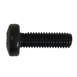 M5 x 16mm Machine Screws Pozi Drive Black (MET.13)